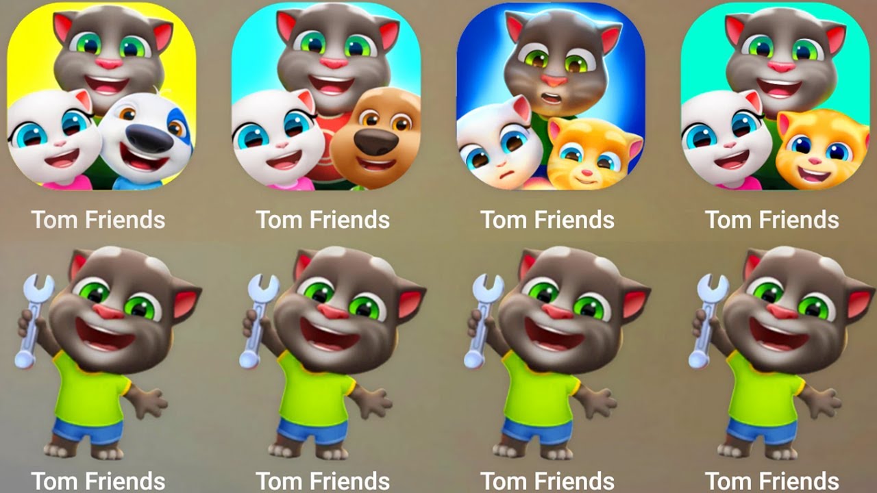 My Talking Tom Fiends  Explore the house and family mischief Tom Fiends