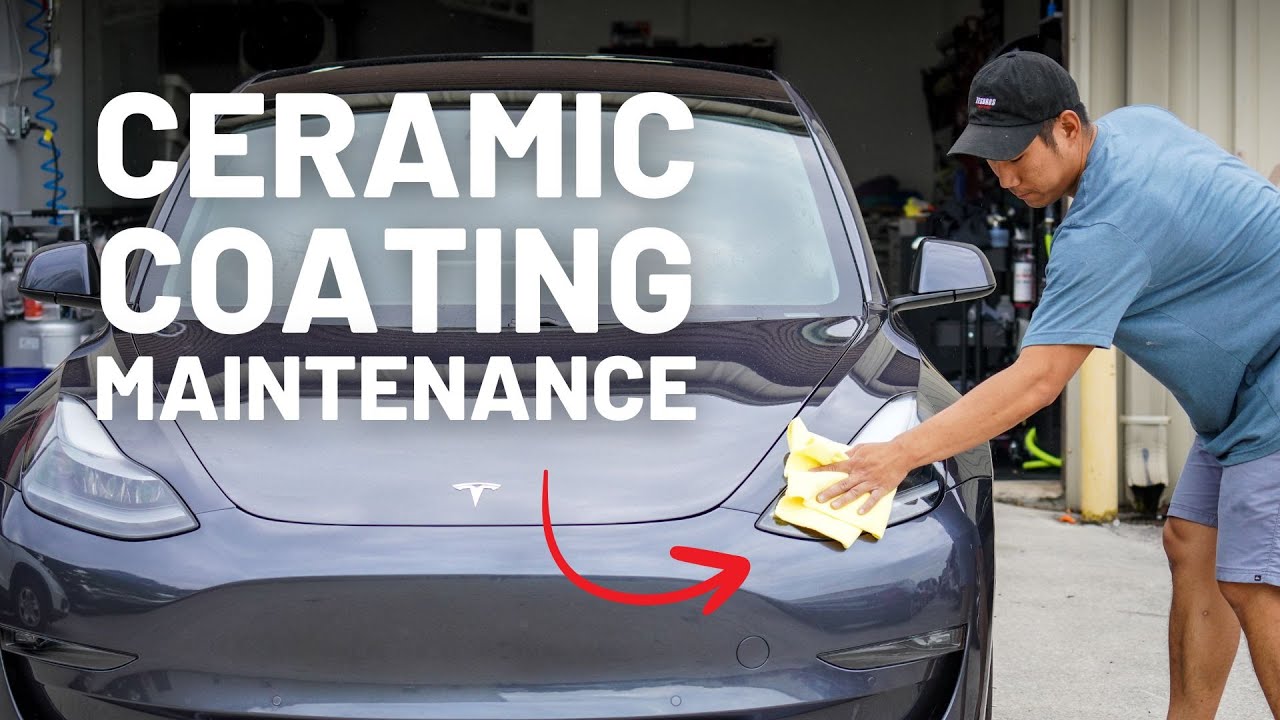 How To Take Care Of Your Ceramic Coated Tesla