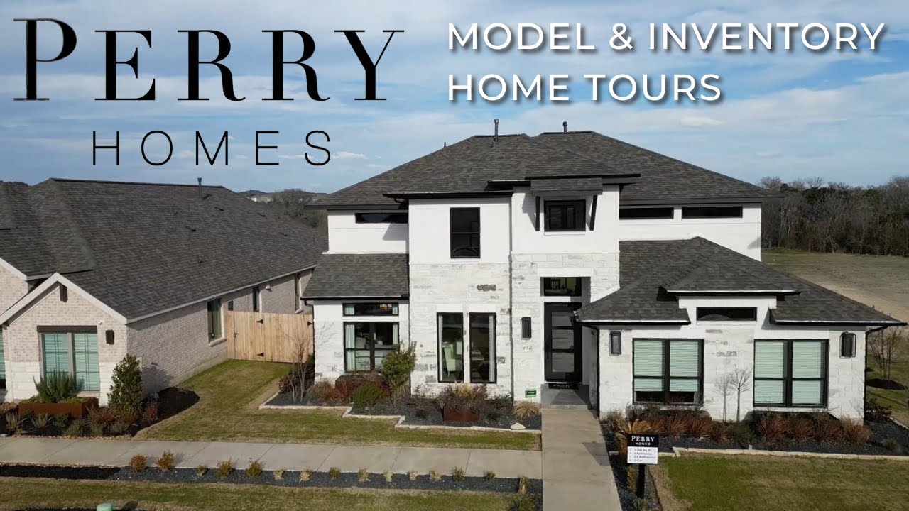 LUXURY Homes in San Antonio, Tx | Perry Homes Model & 3 Inventory Home Tours