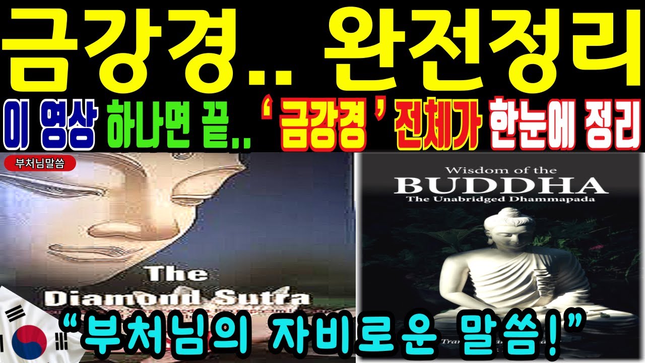 금강경.. 완전정리 이 영상 하나면 끝, 금강경 전체가 한눈에 정리됩니다ㅣ부처님말씀ㅣ자면서듣는 부처님말씀 | 오디오북