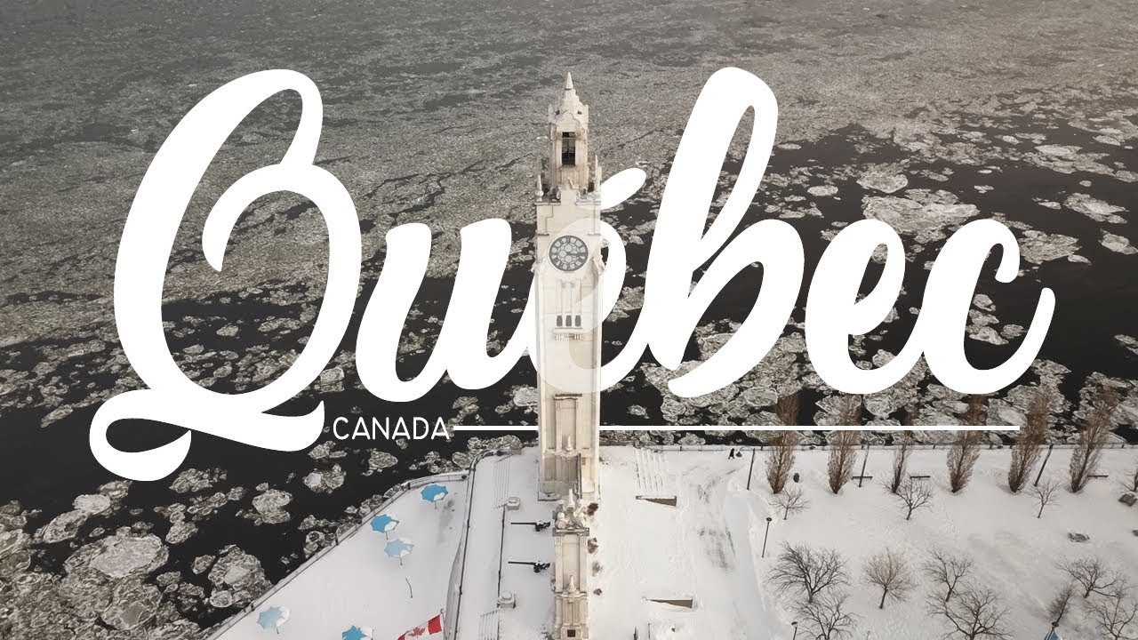 The Beauty of Frozen Qu&eacute;bec | Aerial Film