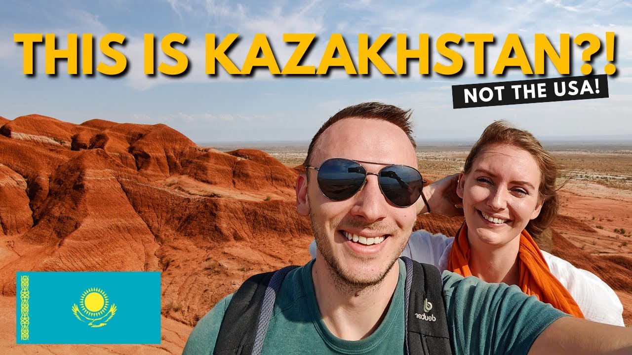 Can you believe this is Kazakhstan? Aktau Mountains UNREAL Landscapes 🇰🇿 Road Trip PART 2