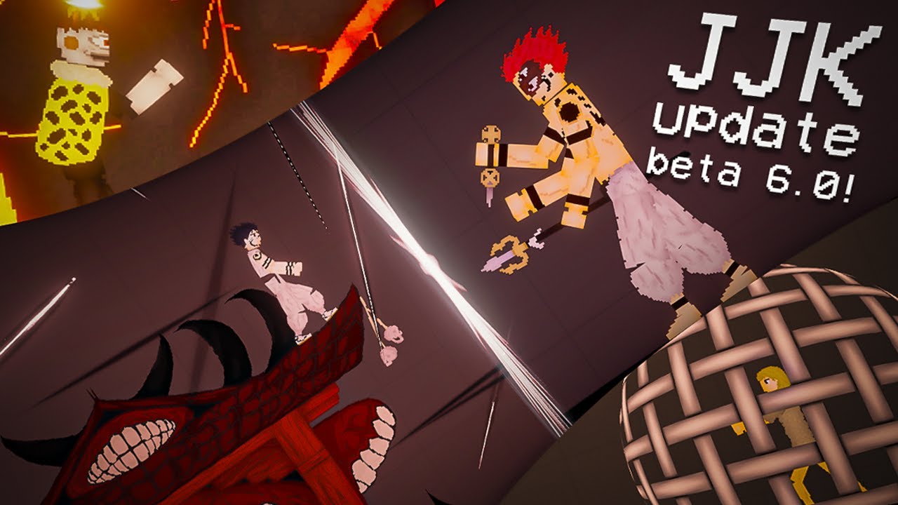 Jujutsu Playground Mod 6.0 Sukuna Full Form, расширение домена Malevolent Shrine в People Playground