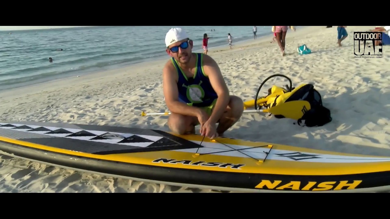 Naish One Air 12.6 inflatable racing and touring Stand Up Paddle board