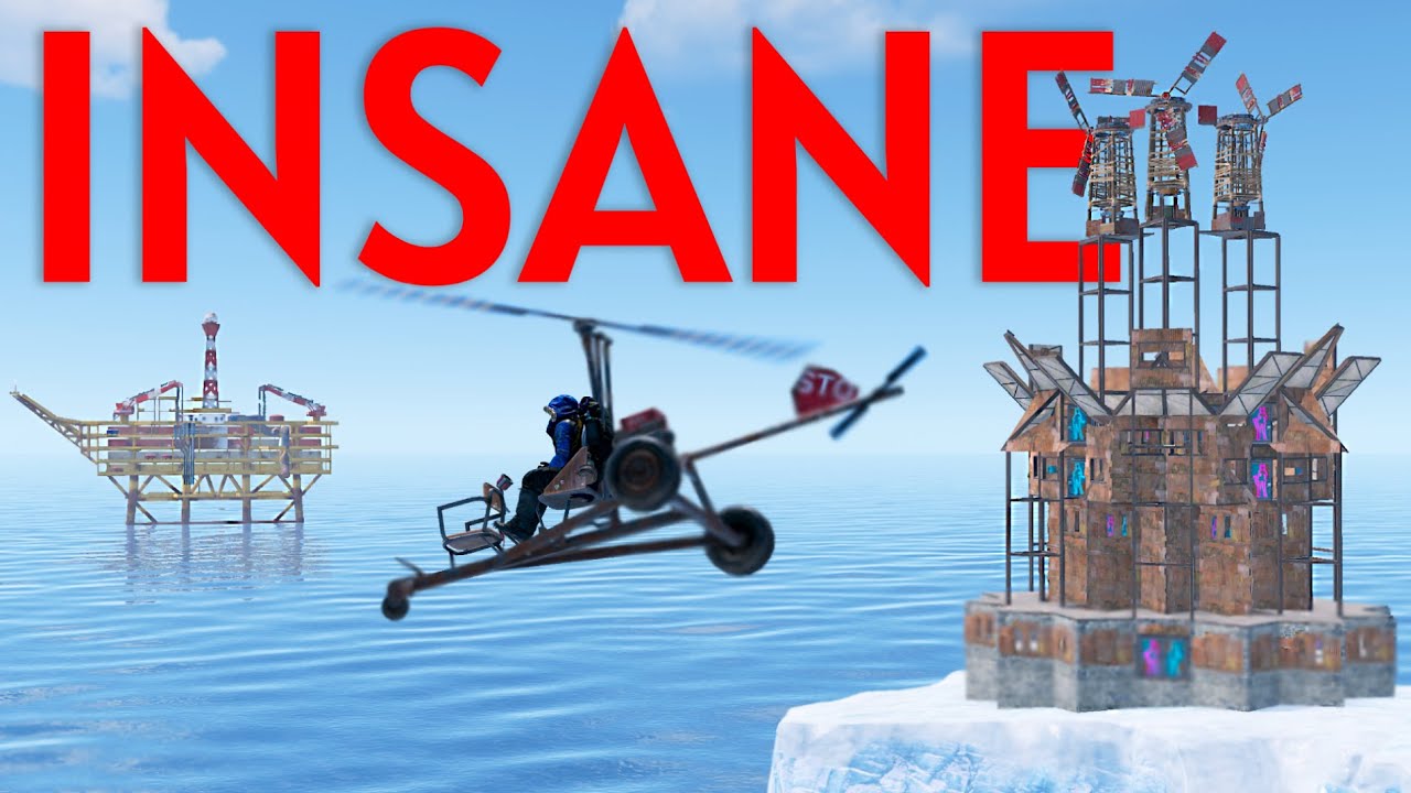 Taking Over a CRAZY ICEBERG Next to OIL │Rust