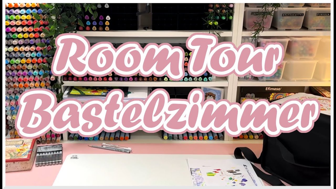 Room Tour || Bastelzimmer || Craft Room || Januar 2025