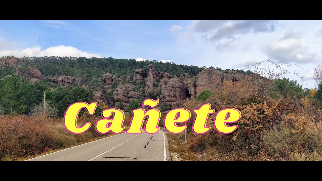 CAÑETE CUENCA a vista de DRONE