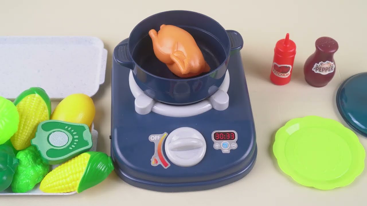 🍿 Toy ASMR 🍿 Super Realistic Mini Cooking Kitchen With Extremely Satisfying Sounds ASMR || 순수한 휴식 💕