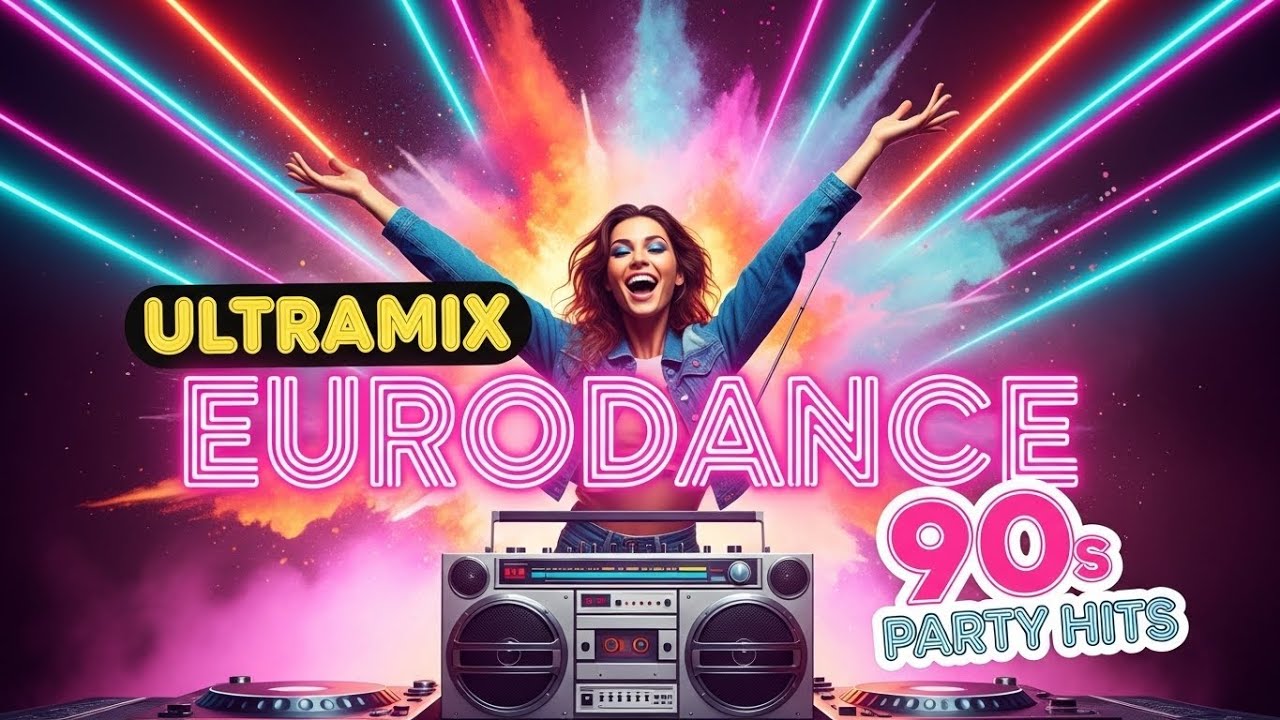 90s Dance Music Playlist – Classic Eurodance Songs for Party & Gym