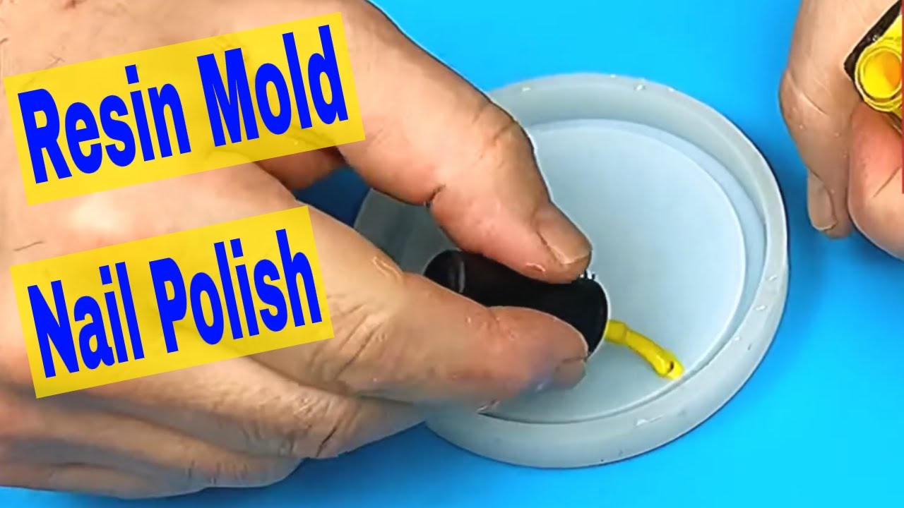 What Happens When You Paint Nail Polish in a Resin Mold?