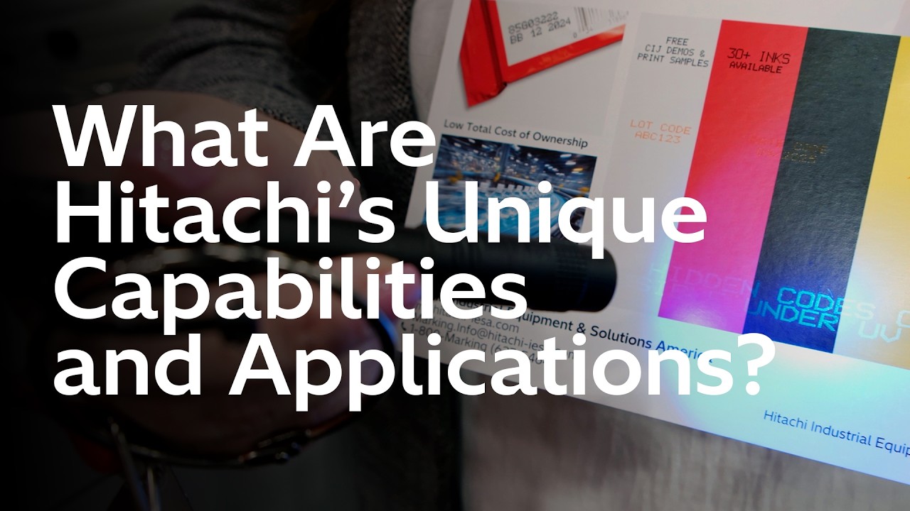 Invisible to Consumers. Visible Under UV. | Hitachi UV Fluorescent Ink Explained