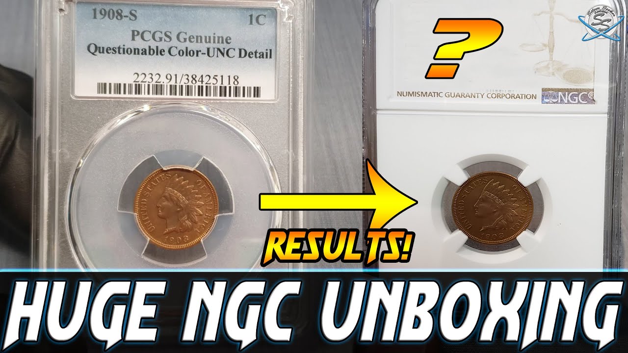Huge NGC Unboxing and 1908-S Indian Cent Results!