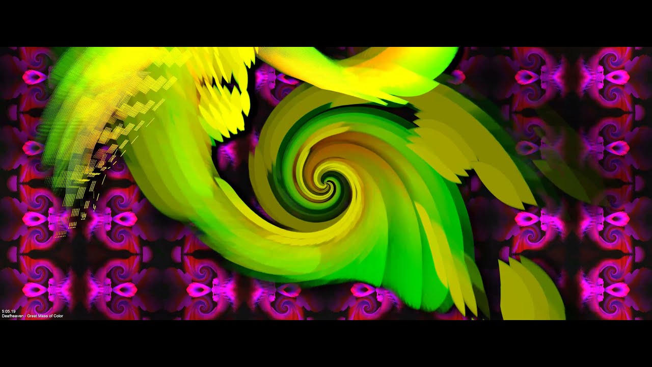 Great Mass of Colors by Deafheaven & Milkdrop Viz 4k