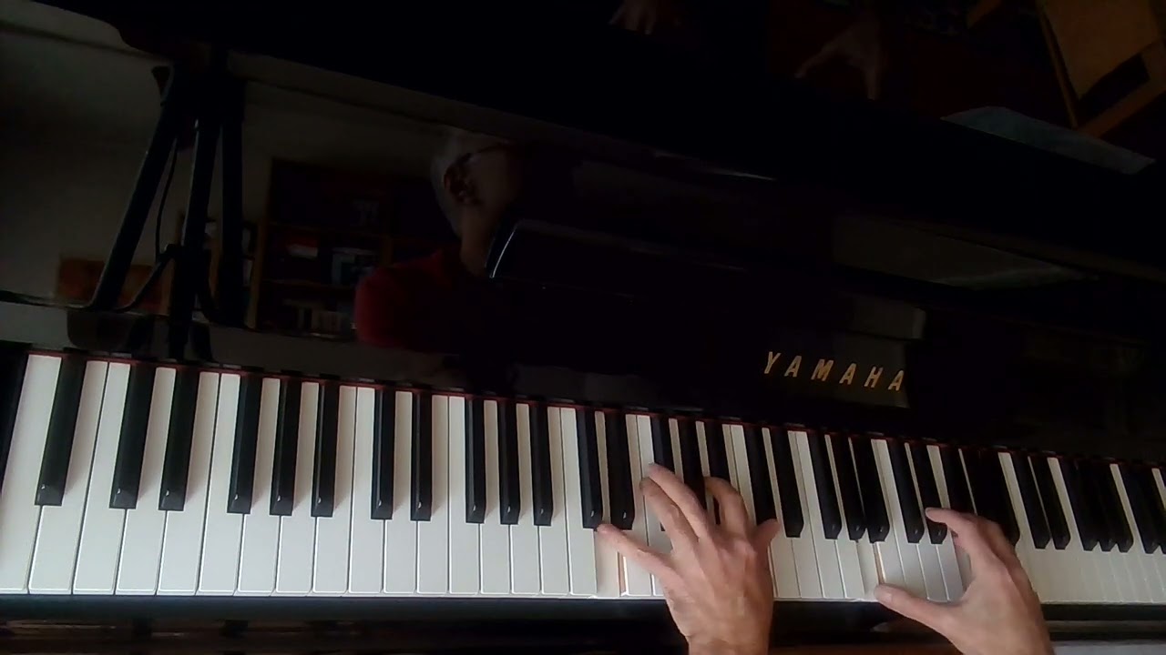 Blue in Green, piano solo, slow jazz ballad, advanced level