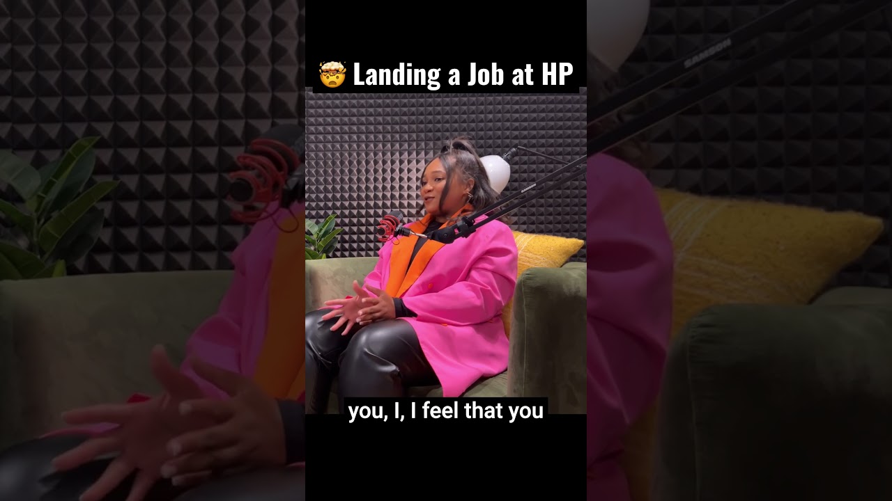 Crazy story of how @brittneywaiters landed her job HP #cybersecurity #tech