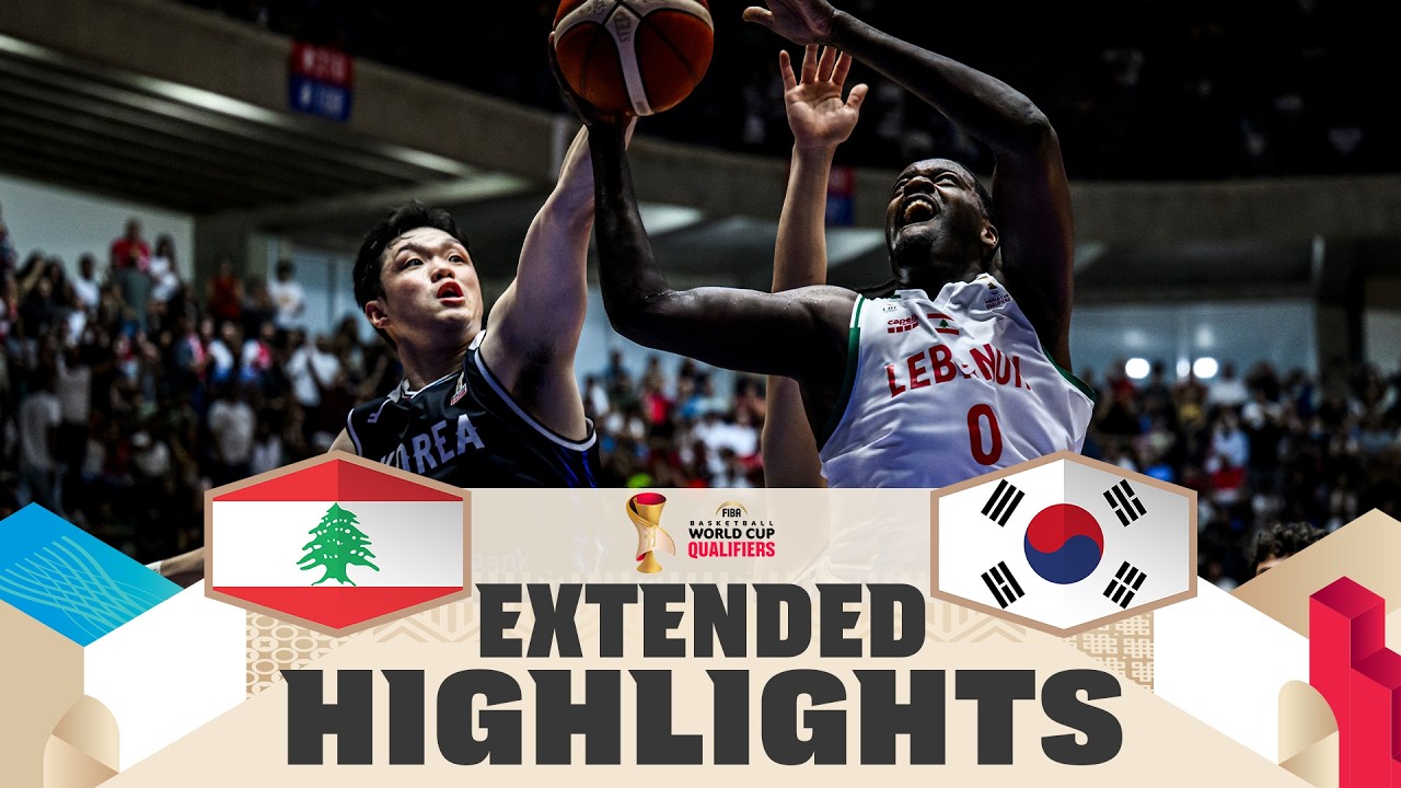 Lebanon 🇱🇧 v Korea 🇰🇷 | Extended Highlights | FIBA Basketball World Cup 2027 Asian Qualifiers