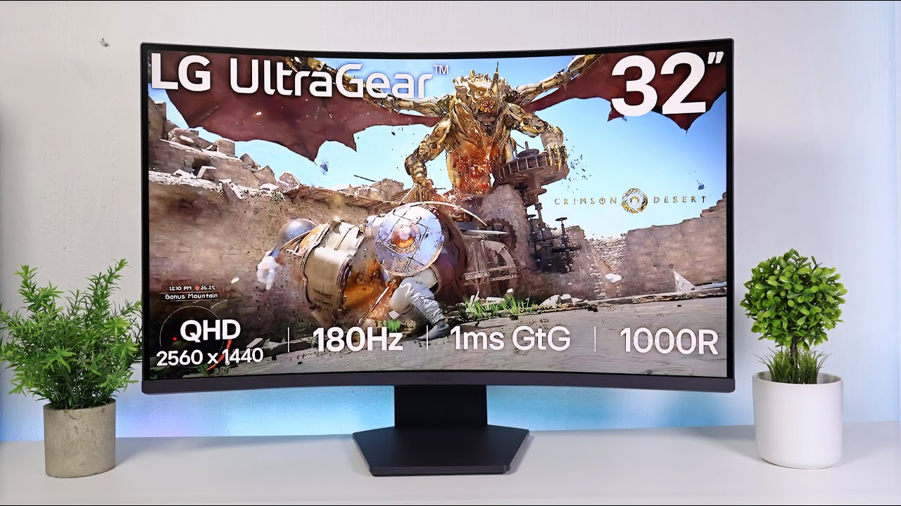 Игровой монитор LG 32GS60QC-B Ultragear 32