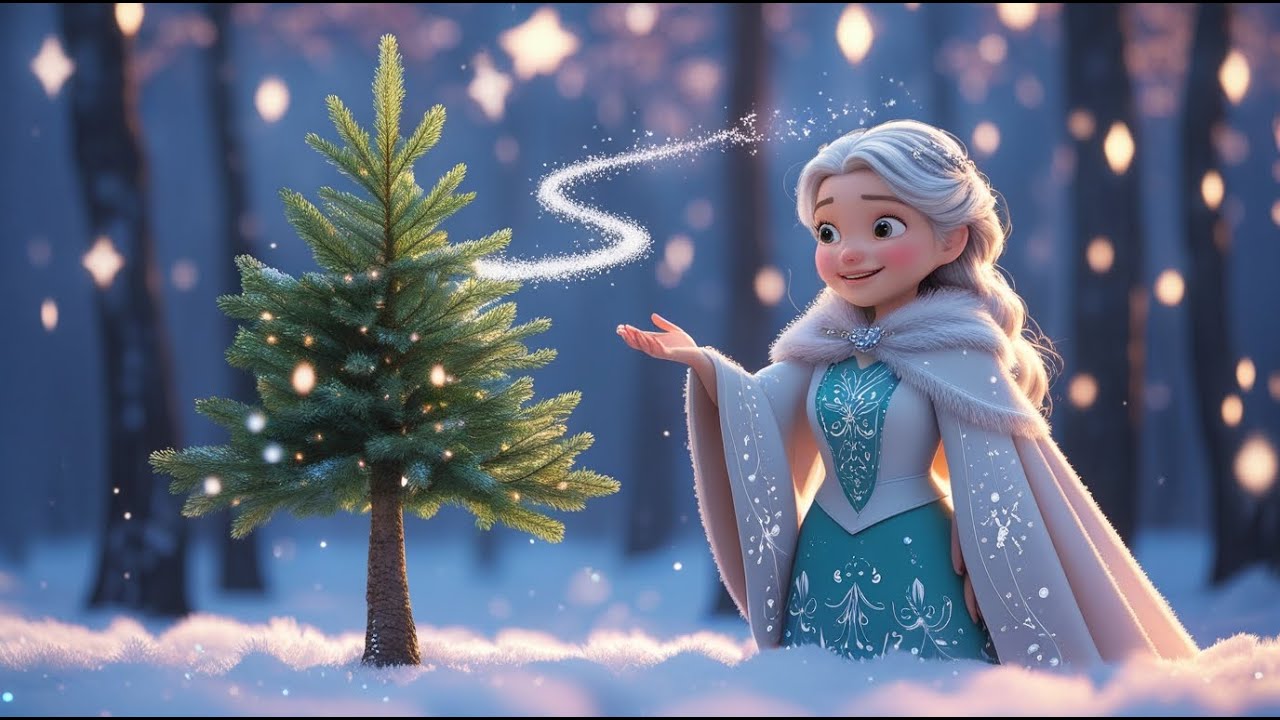 Сива Матінка-Зима одягає ЯЛИНКИ ❄️ Чарівна зимова пісенька для дітей | Зимові пісні | Мур-Мур-Мульт