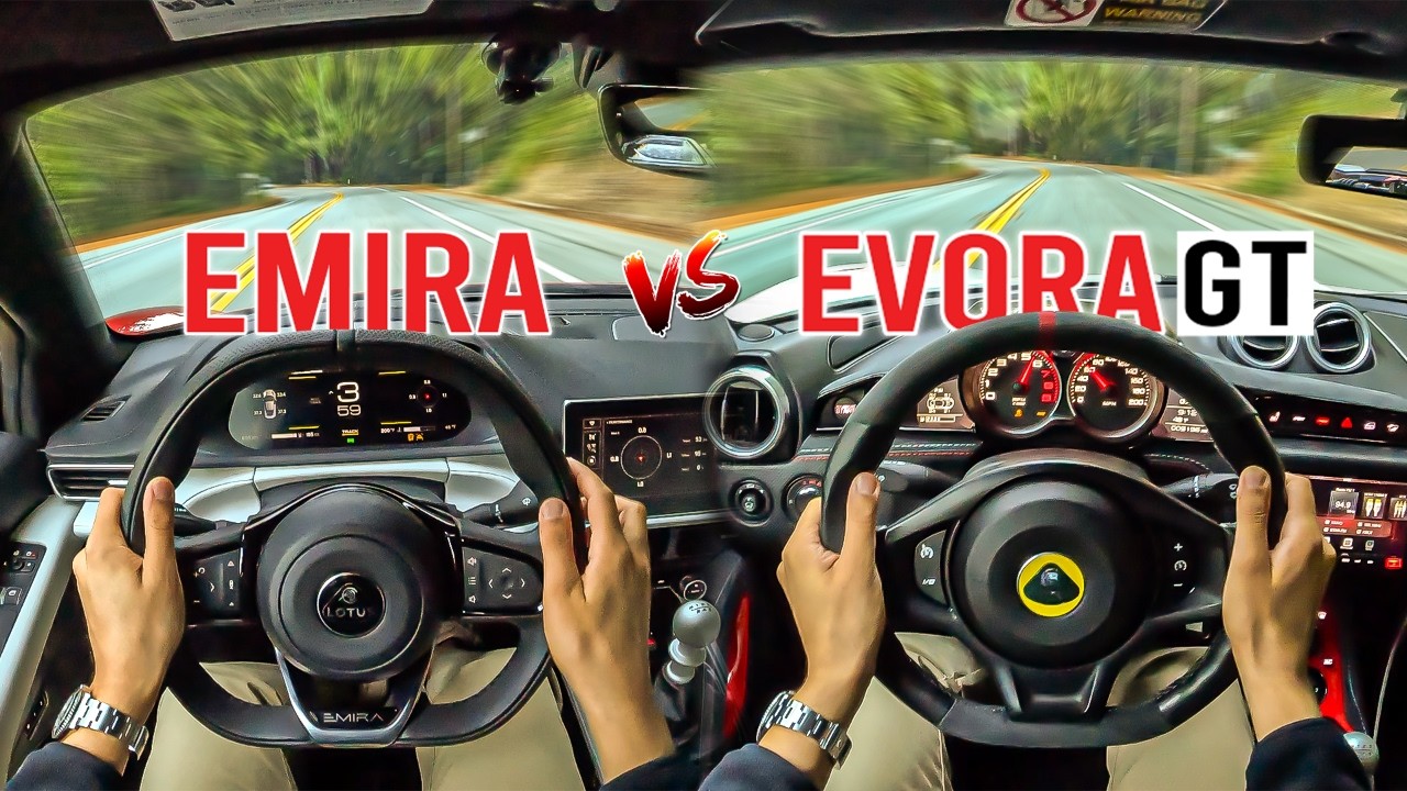 2024 Lotus Emira vs 2021 Lotus Evora GT | This Was Unexpected…