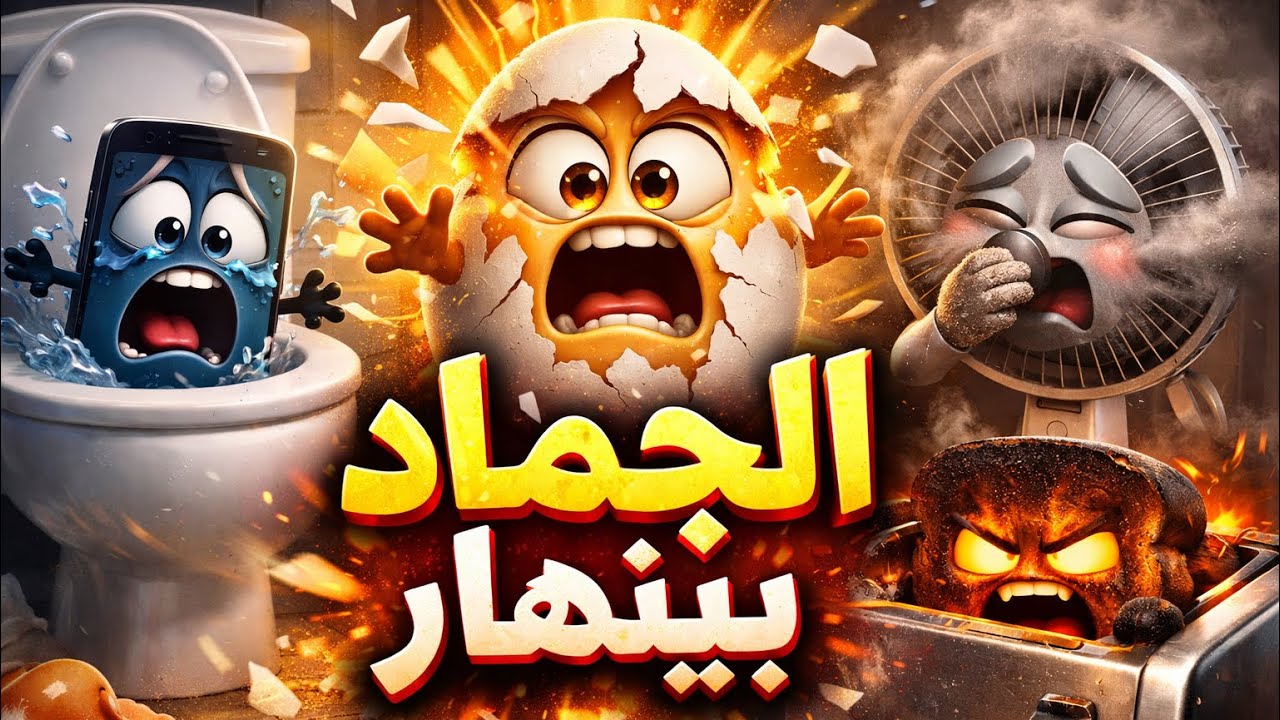 .	الجماد بينهار! #youtube #viralvideo #trending 