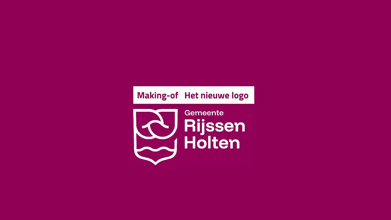 Making-of nieuwe logo gemeente Rijssen Holten