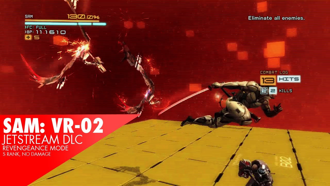 Jetstream: Sam DLC - VR mission 2, S Rank (Revengeance)