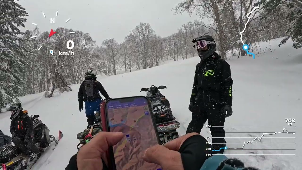 本日は、暖気後の、凍れ気味HARDな雪質で、大汗day😬