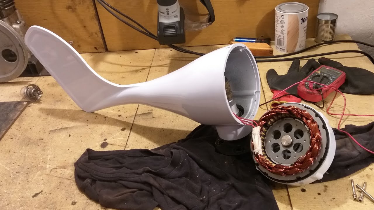 How a mini wind farm is built 12V