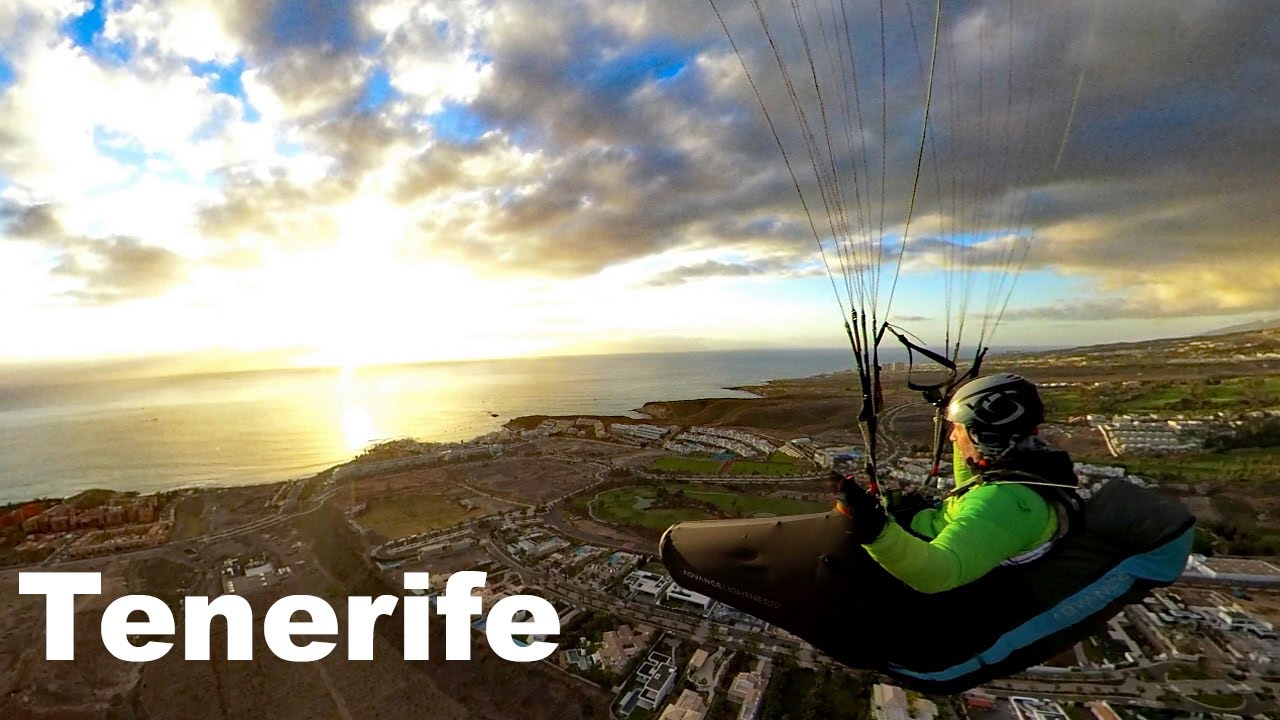 Paragliding Tenerife december 2020
