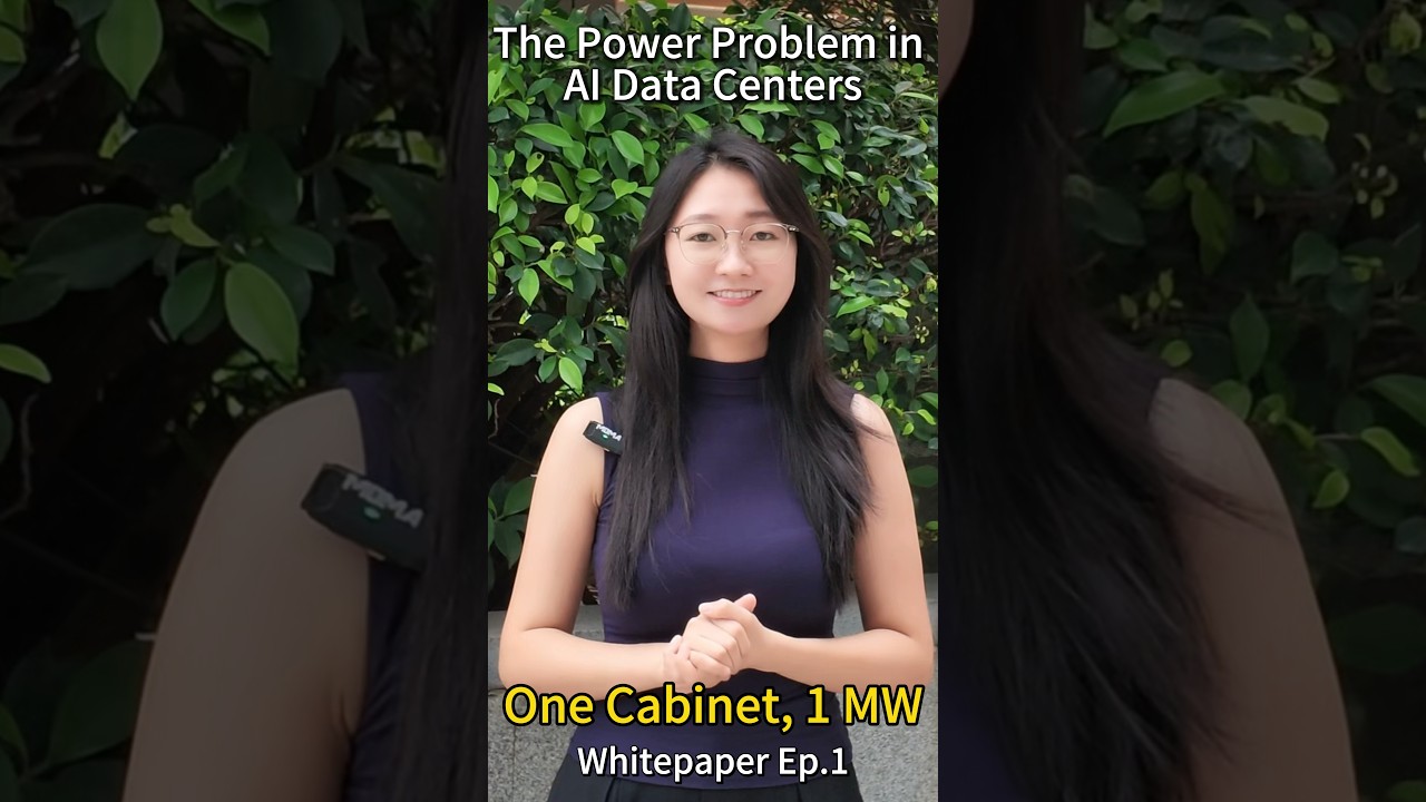 One Cabinet Up To 1MW | AI Data Center Power Challenge