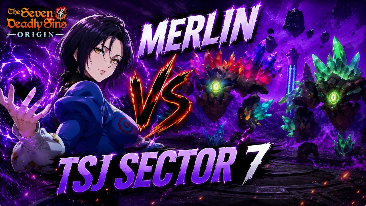 Merlin vs TSJ Sector 7 | The Seven Deadly Sins Origin