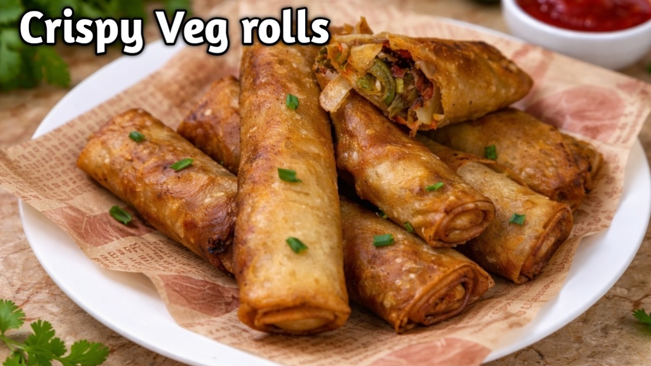 Crispy Vegetables Rolls Recipe for Ramadan| Easy & Quick Recipe
