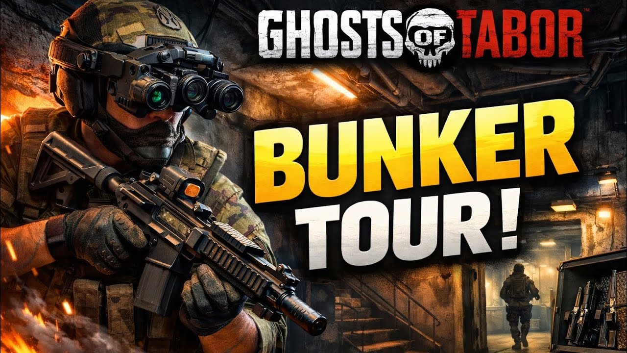 Crazy bunker tour on ghost of Tabor!! 