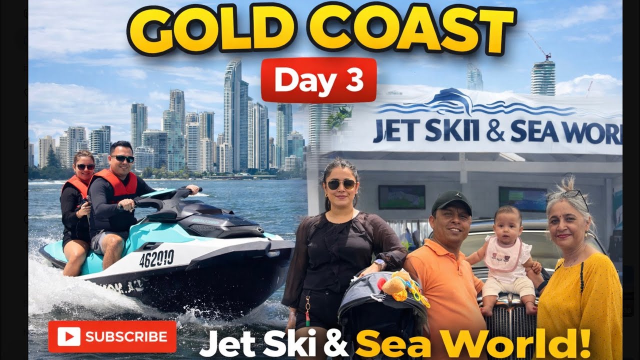 We Tried Jet Ski for the First Time! 😍 Jet Ski Thrill + Sea World Adventure #viral #viralvideo 