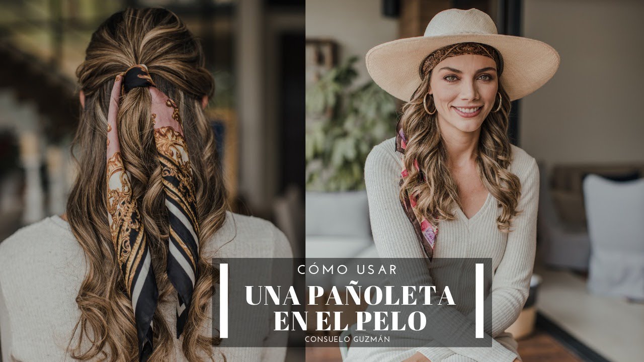 Cómo usar pañoleta en el pelo I Consuelo Guzmán, Asesora de imagen y Personal Shopper