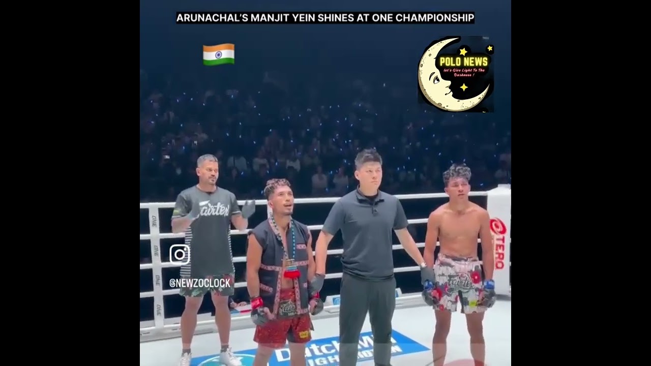 Monjit Yein, Arunachal's Mma Fighter Beat Justin Jones Matoto Of The Philippines In One Championship