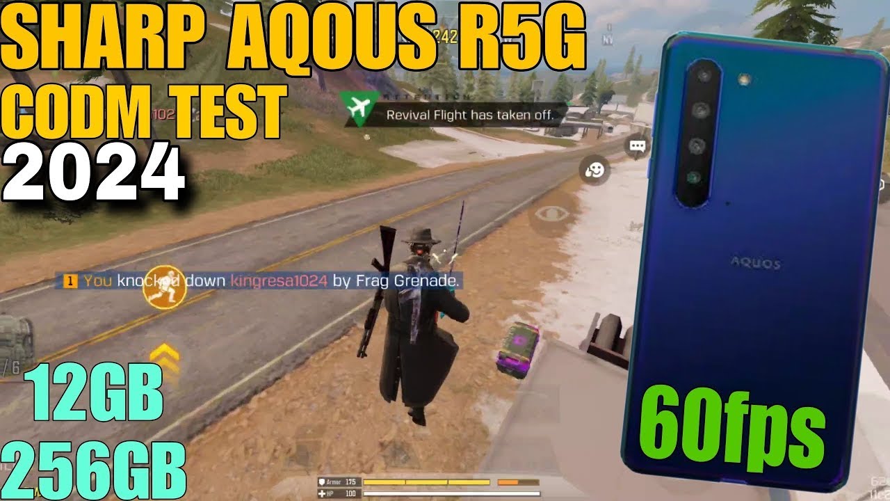 SHARP AQUOS R5G CODM TEST 2024 60FPS | SOLO VS SQUAD 18 KILLS | CALL OF DUTY MOBILE
