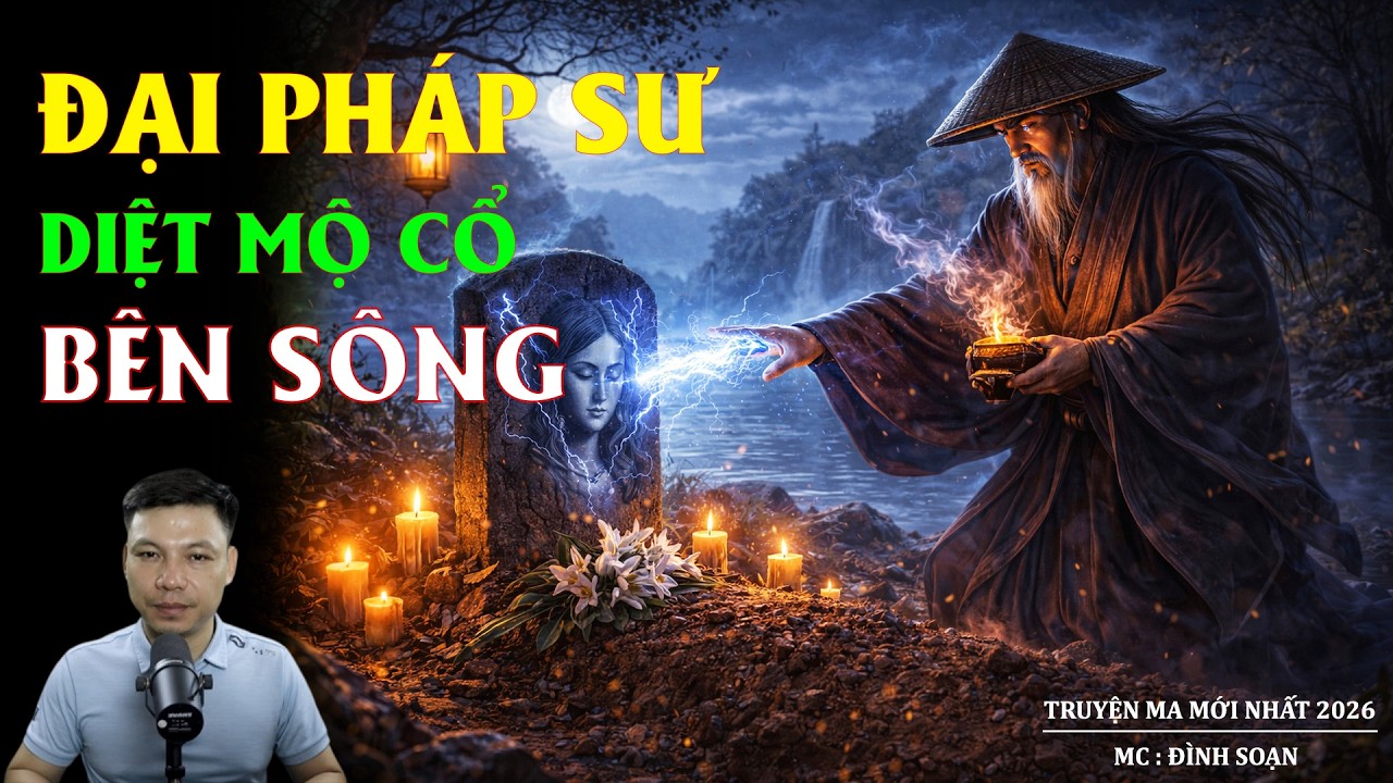 Truyện Ma Đình Soạn : ĐẠI PHÁP SƯ DIỆT MỘ CỔ BÊN SÔNG - Oan Hồn Bị Trấn Yểm Bên Trong Huyệt Mộ
