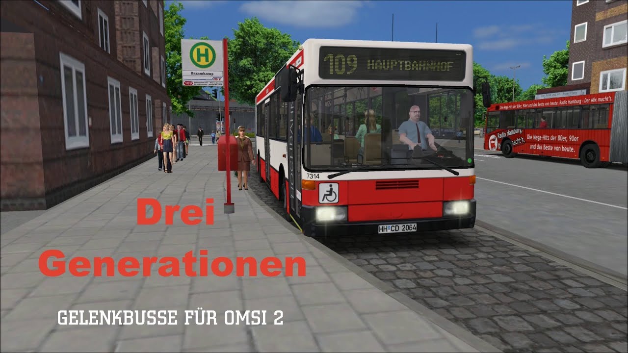 [OMSI 2] [GN 1] Drei Generationen-Addon: der O405 GN1 ☆ Let's Show OMSI 2
