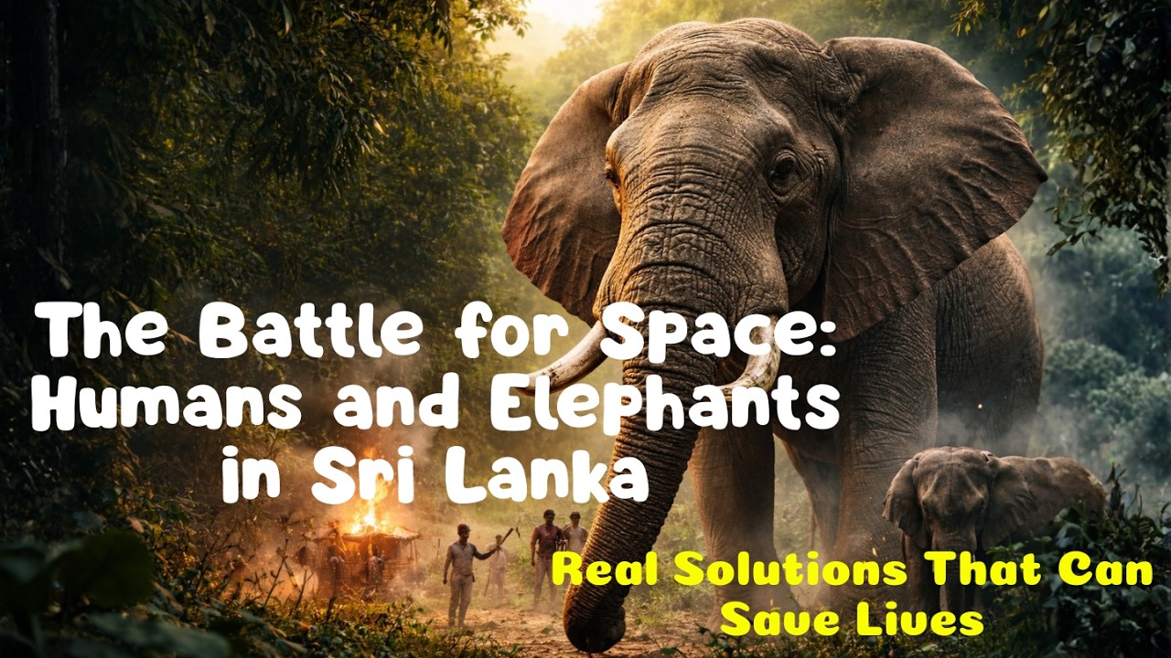 The Battle for Space Humans and Elephants in Sri Lanka-@BeeHive696 #elephant #srilanka #tourism
