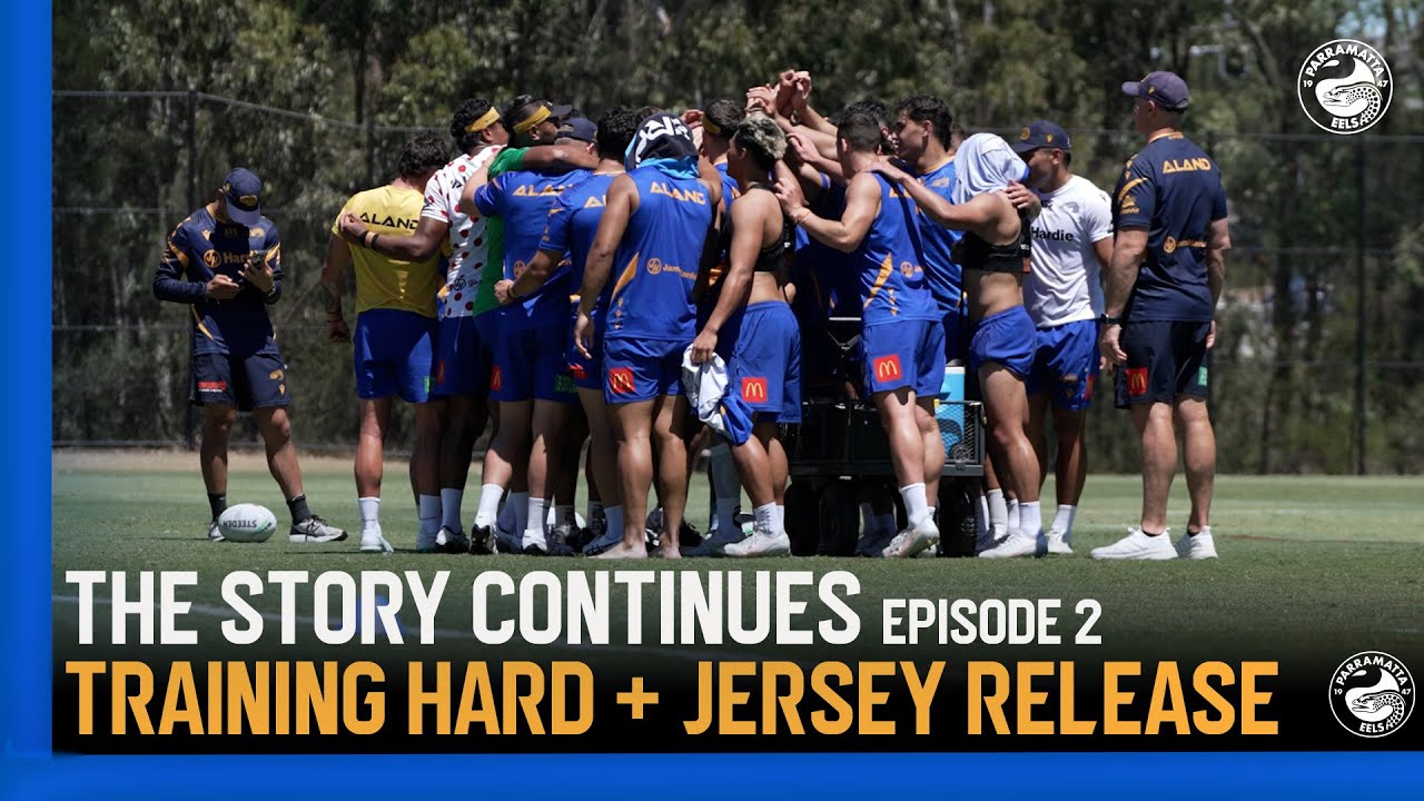 Pre-season competitions heat up! Smith & Papalii BTS at jersey release | Eels Pre-Season Vlog Ep 2