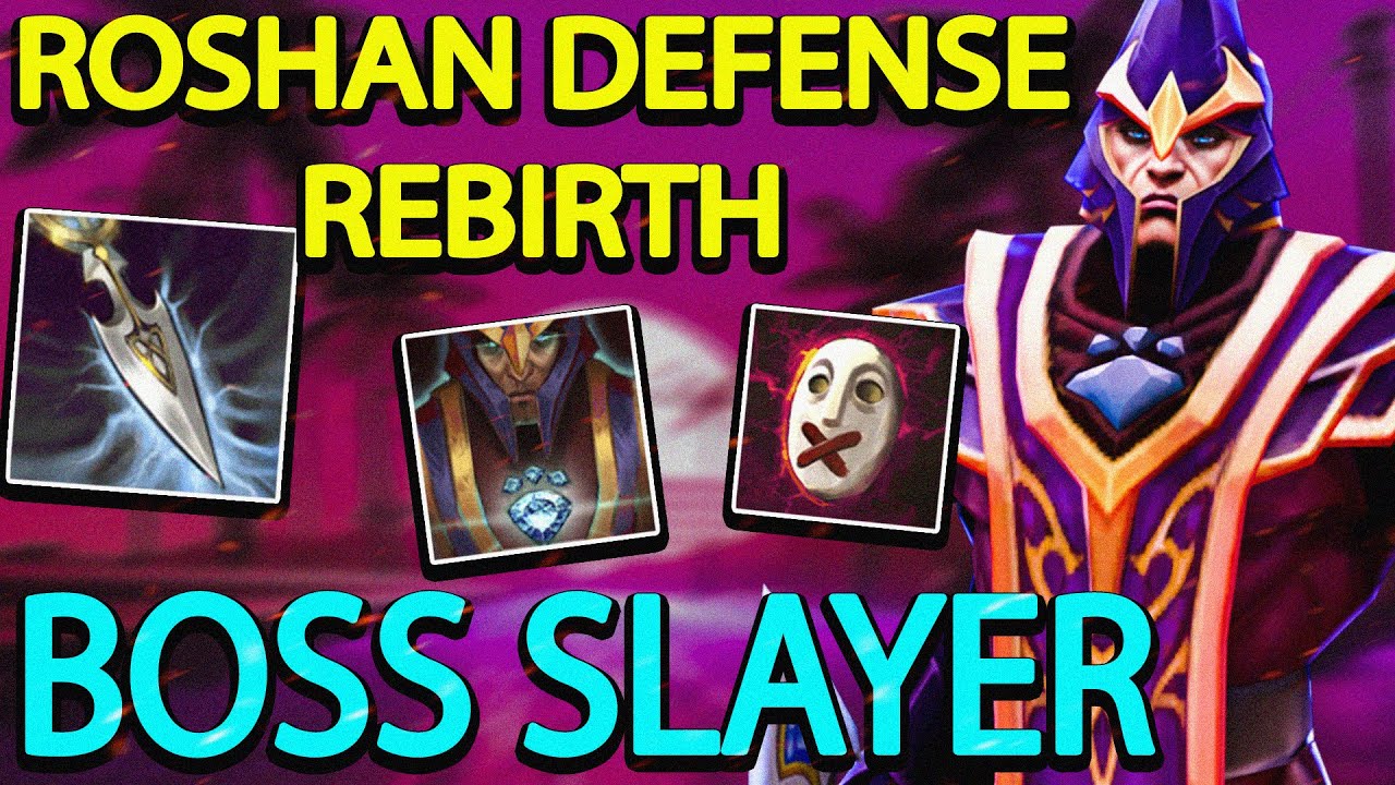 ROSHAN DEFENSE REBIRTH l SILENCER l МАГИЧЕСКИЙ BOSS SLAYER КАСТОМКИ