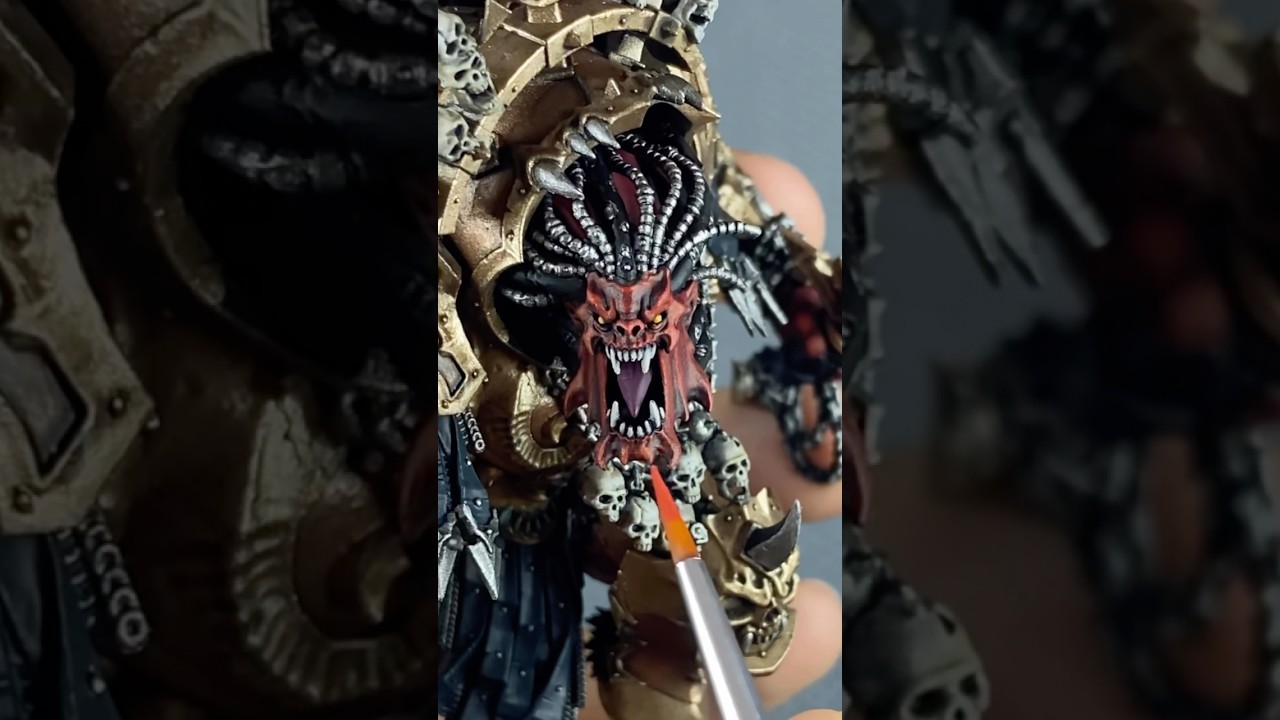 Angron, Daemon Primarch of Khorne Painting Process! #warhammer #warhammer40k #40k #worldeaters