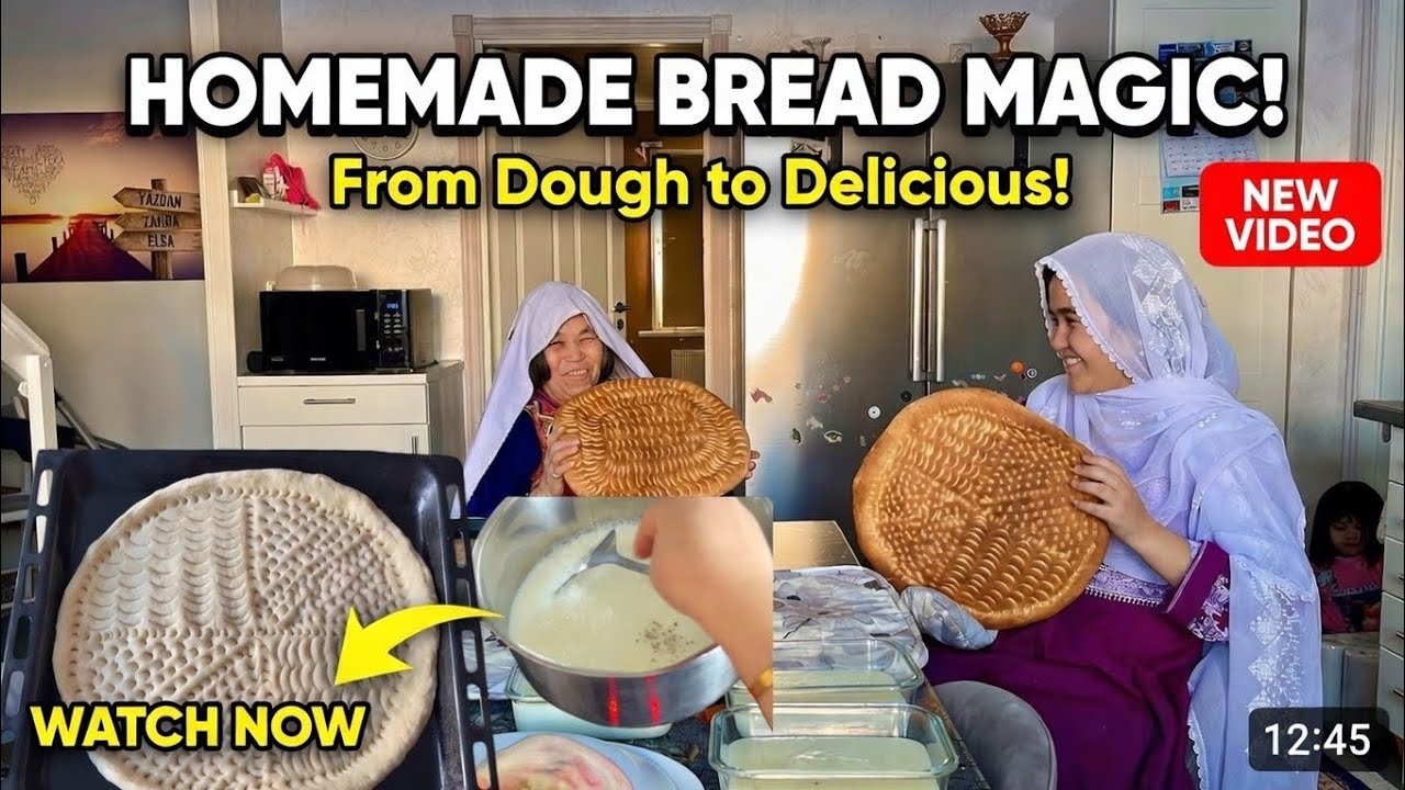 Simple Living Vlog | Homemade Bread & Daily Work❤️😊#jaghori #like #villagelife #cooking#food#by ❤️