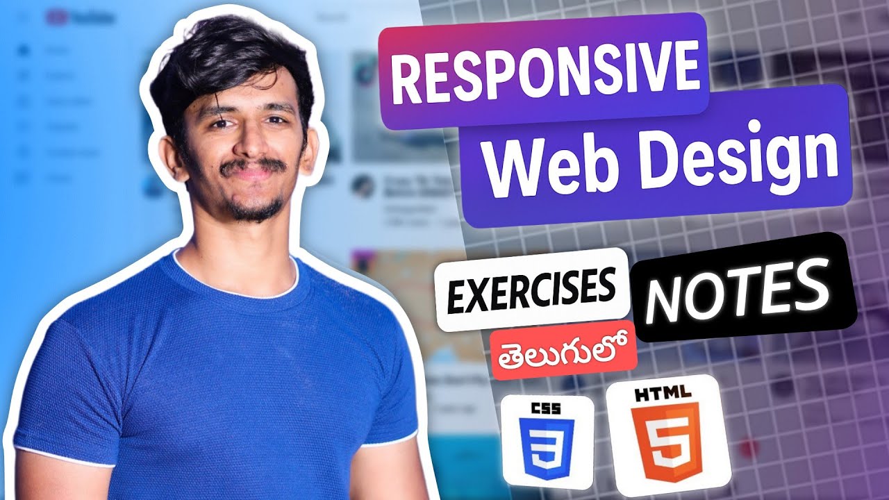 Final Lesson: Responsive Web Design in Telugu | Complete HTML & CSS Course in Telugu