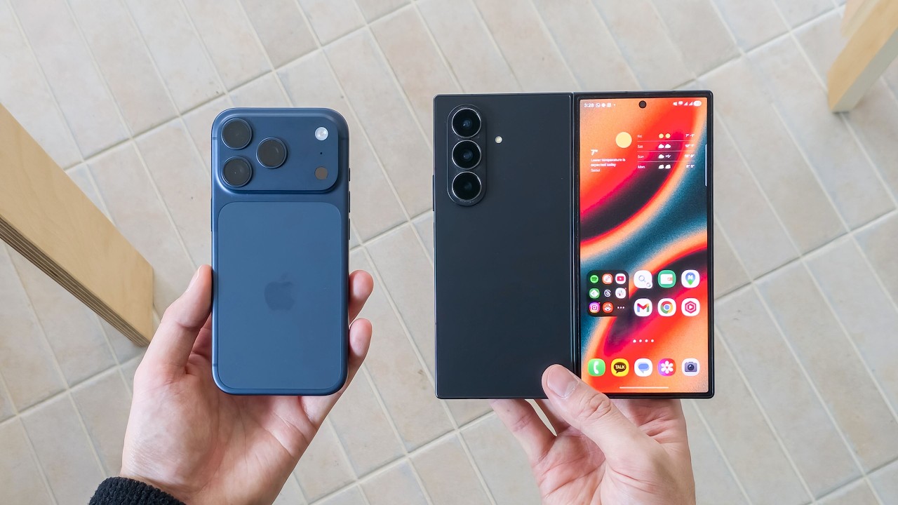 iPhone 17 Pro на Samsung Z Fold 7: почему я перешел!