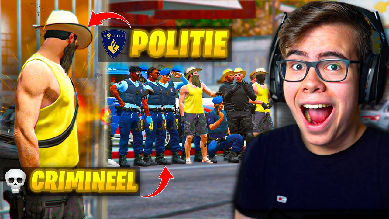 BANKOVERVAL Maar POLITIE Is De CRIMINEEL!👮‍♂️🔫 | GTA 5 Roleplay