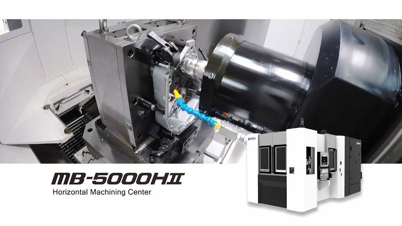 Horizontal Machining Center MB-5000HII - Gear box housing 【OKUMA CORPORATION JAPAN】