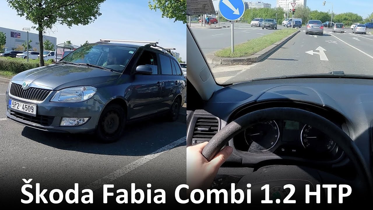POV | Škoda Fabia Combi 1.2 HTP 12V LPG | jízda v obci, mimo obec | 4K