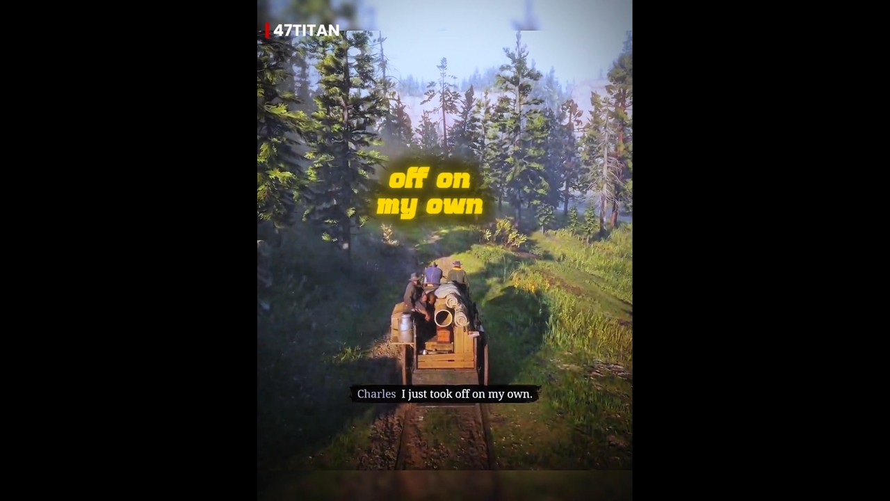 The Tragic Origin of Charles Smith | Red Dead Redemption 2 #shorts